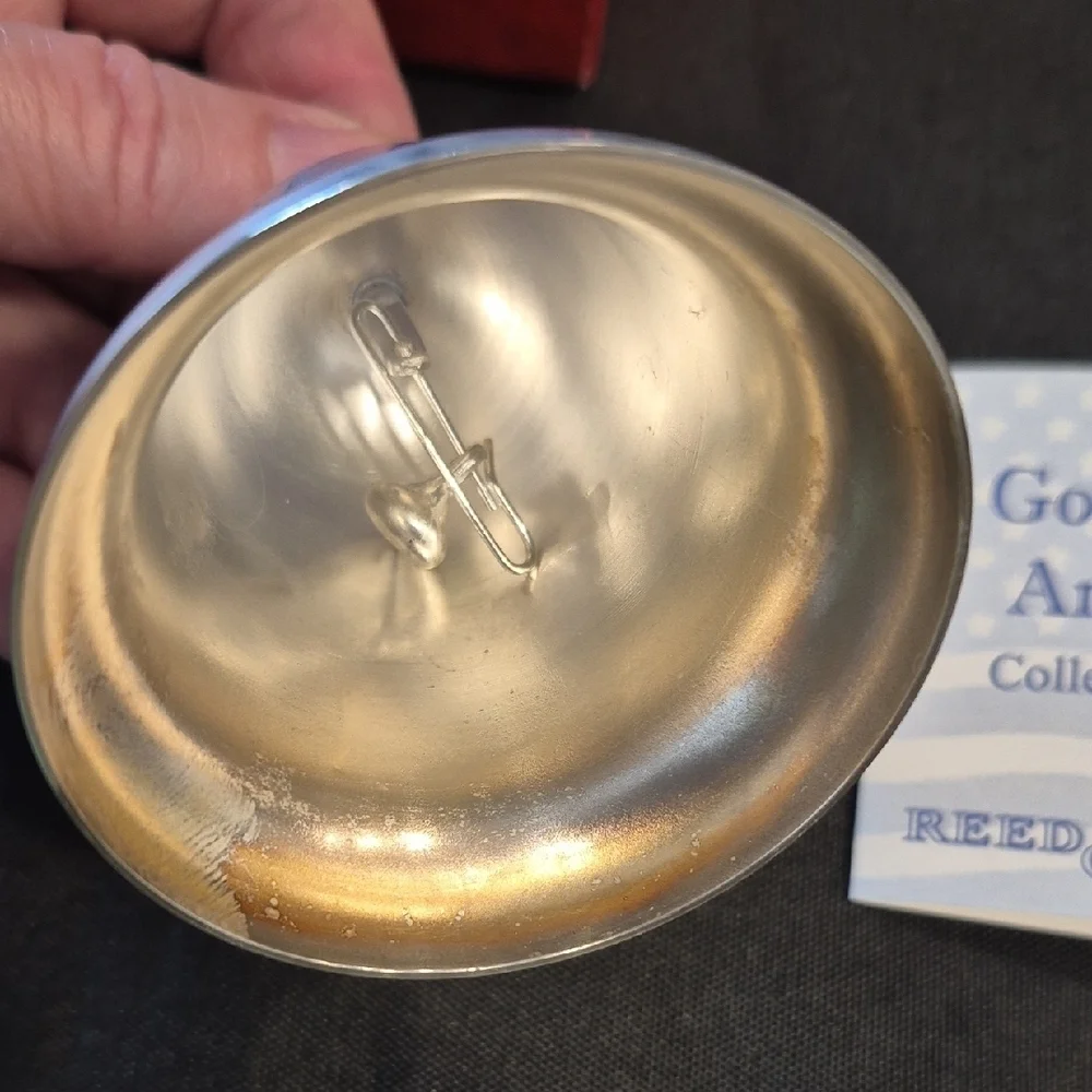 Reed & Barton God Bless America Collector's Bell Ornament